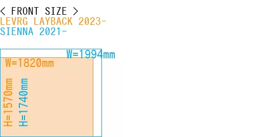 #LEVRG LAYBACK 2023- + SIENNA 2021-